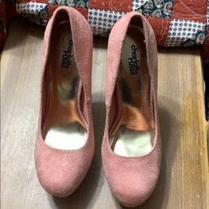 Pink Heels.  Never worn.